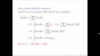 Grain boundaries in minimal planar N-partitions for large N