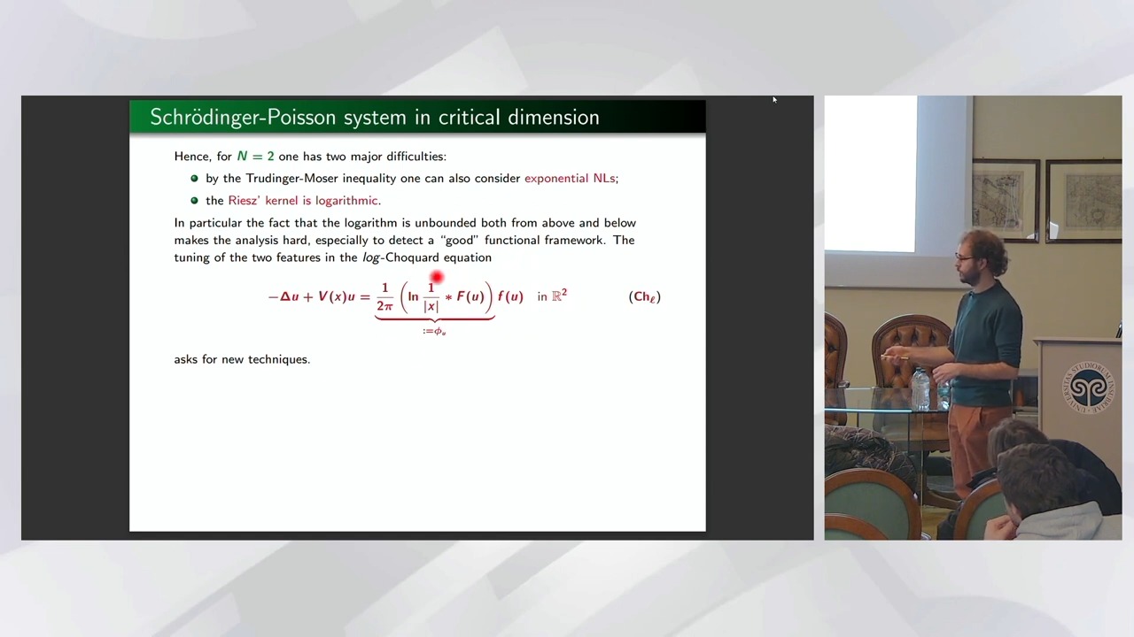 A nonlocal nonlinear Schrödinger-Poisson system in the critical dimension - Giulio Romani